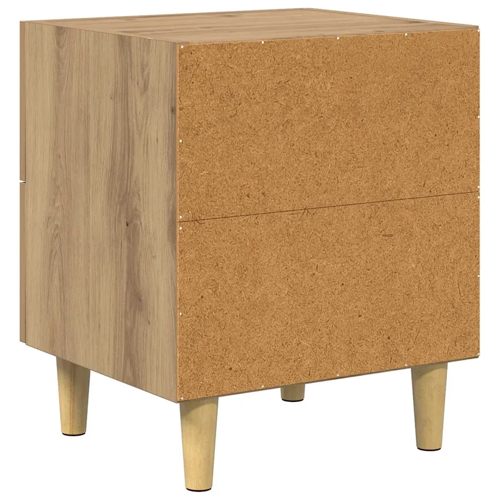 Armadietto per letto Rovere artigianale 40 x 35 x 47.5cm 880551