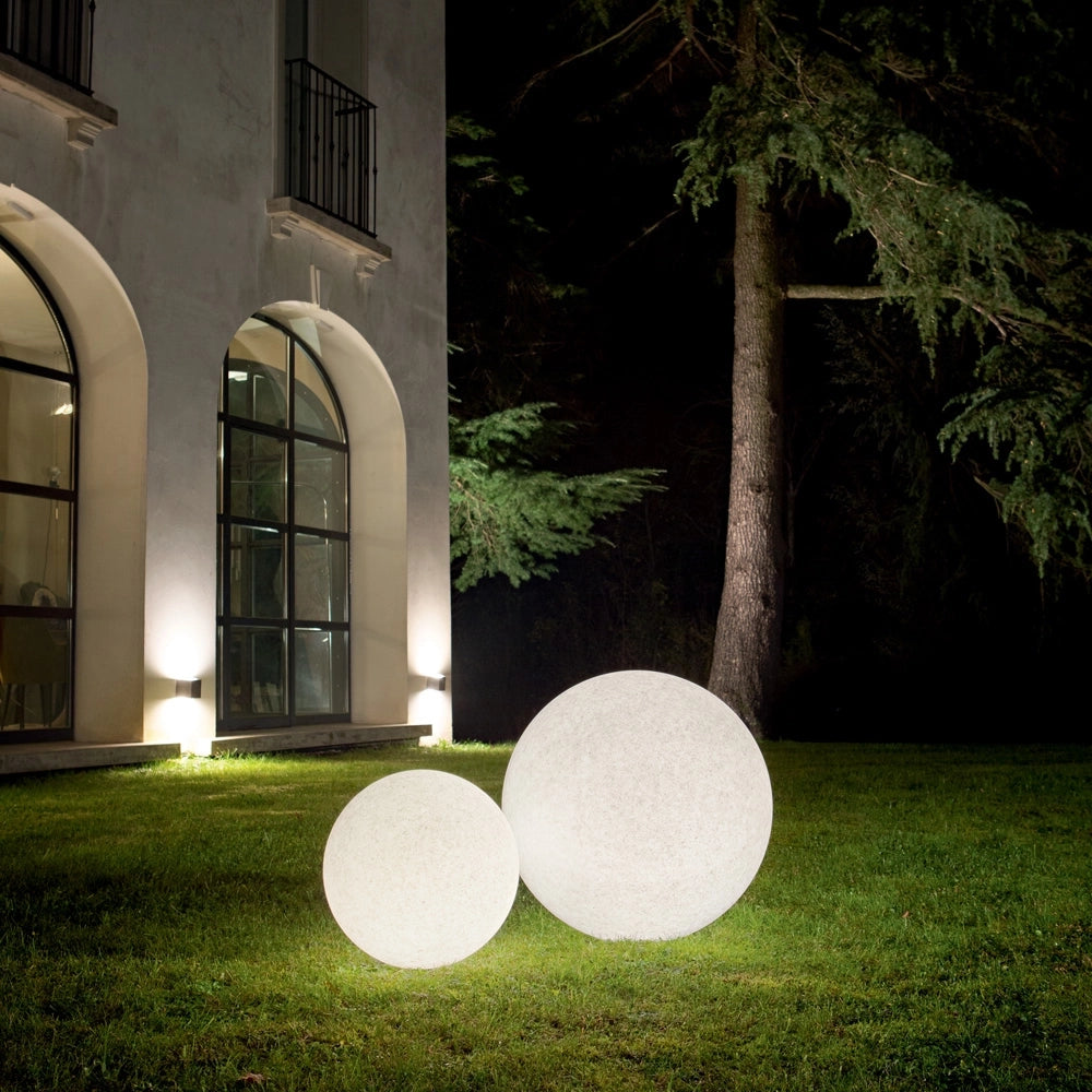 Piantana Moderna Doris Materie Plastiche Bianco 1 Luce E27 D78