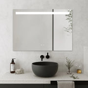 Specchio LED Line 80x70 cm vetro