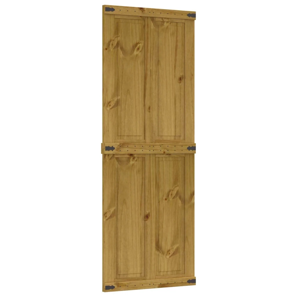 Porta del fienile Corona Marrone Miele 70 x 210 cm 42021179