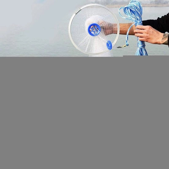 Reticolo da pesca stile americano - Monofilo in nylon - Resistente e duraturo - 3,6 m - Larghezza di rete ridotta - Adatto per pescatori sportivi - Qualità eccellente