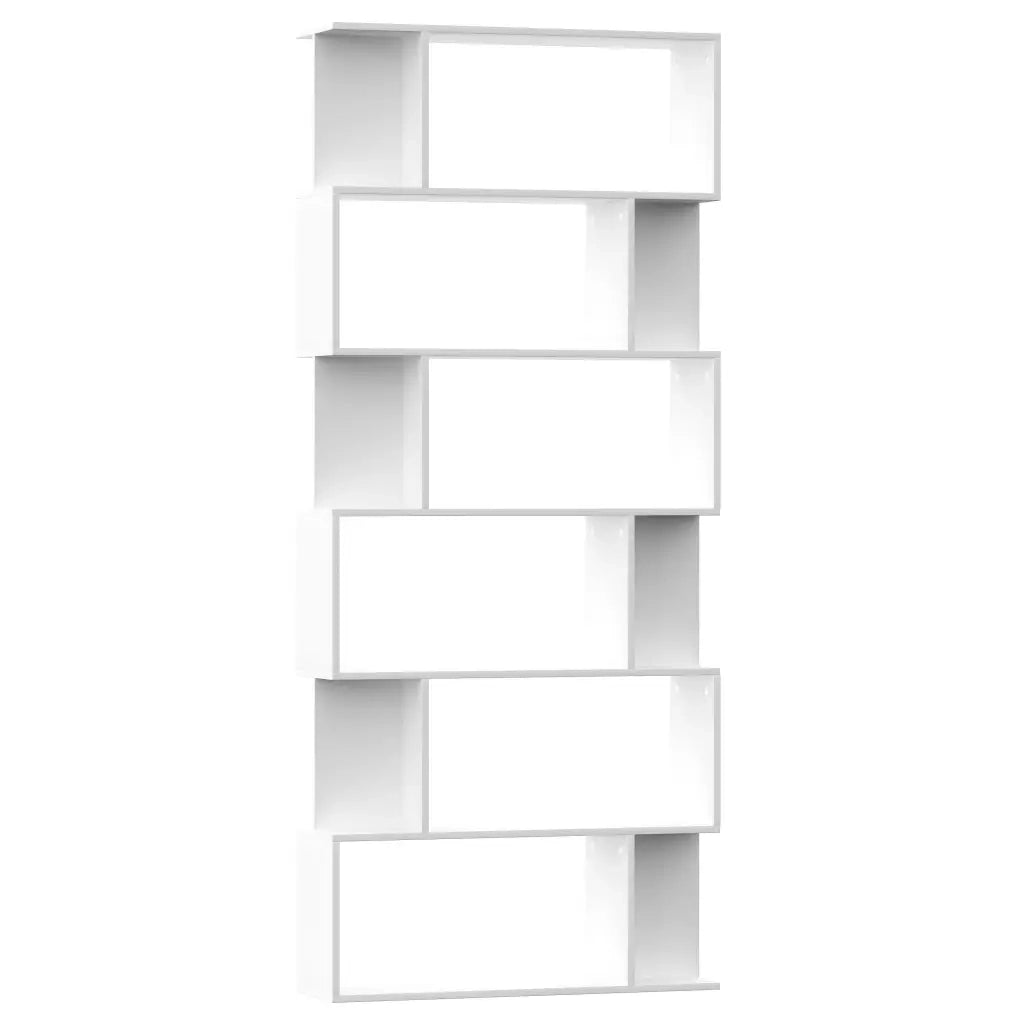 Libreria/Divisorio Bianco 80x24x192 cm in Legno Ingegnerizzato 800090