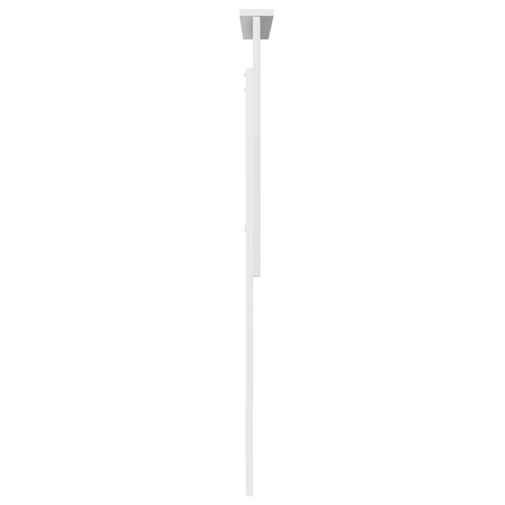 Testiera | Testata con Testiera | Testata Bianco 90 cm Legno multistrato