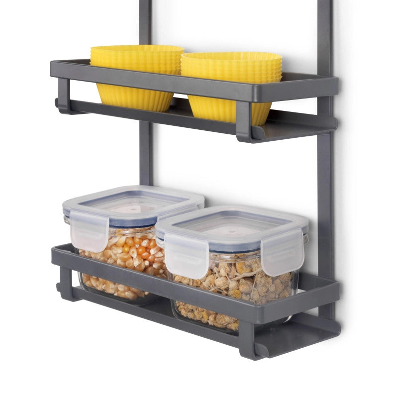 Lotto di 2 Zoccolo da cucina Plasline con accessori, altezza 100 mm, 2 barre lunghezza 2,35 m, Tecnoplastica, Nera