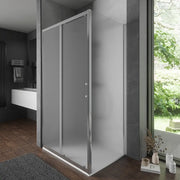 Box doccia 70x150 cm scorrevole vetro temperato 6mm opaco h198 | Tahiti