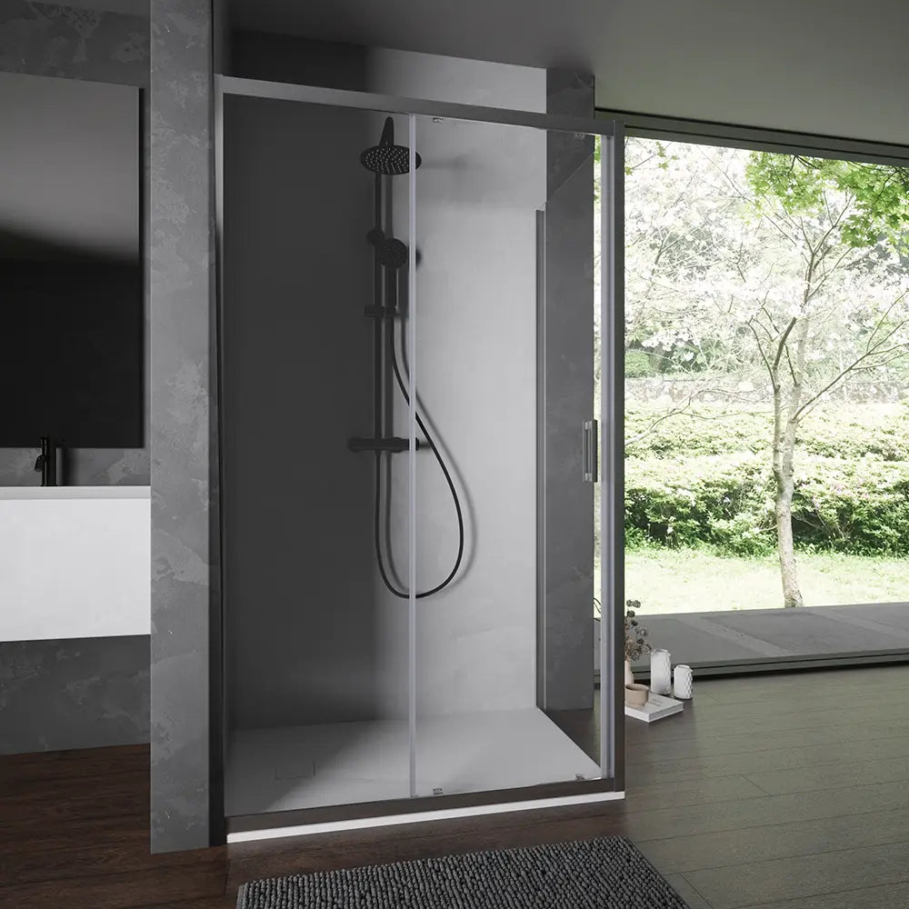 Box doccia 70x150 cm scorrevole vetro temperato 6mm trasparente h198 | Tahiti