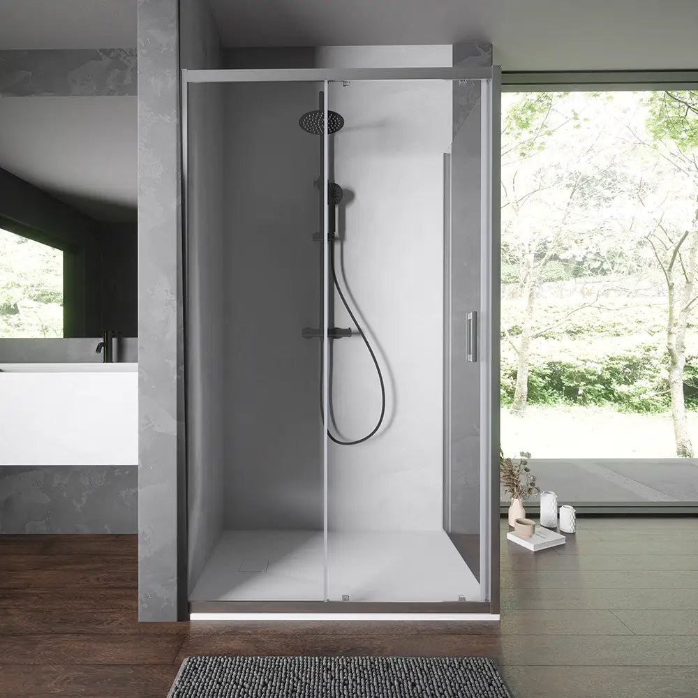 Box doccia 70x150 cm scorrevole vetro temperato 6mm trasparente h198 | Tahiti