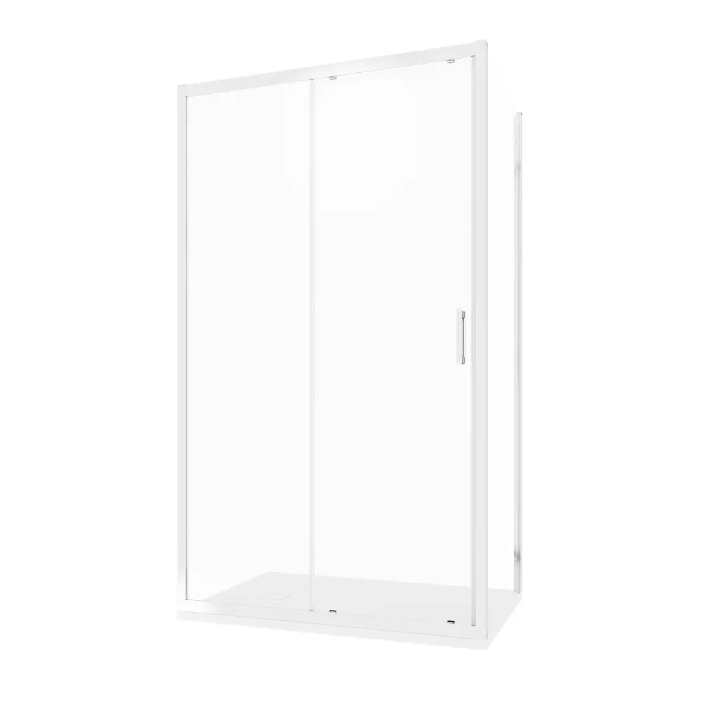 Box doccia 90x120 cm scorrevole vetro temperato 6mm trasparente h198 | Tahiti