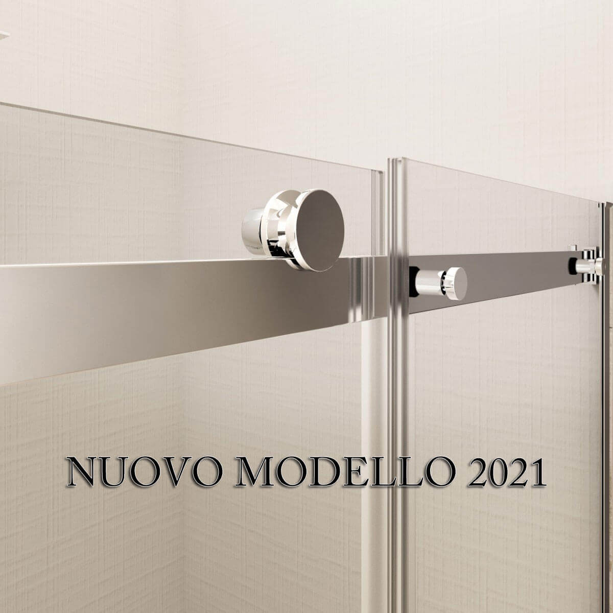 SOTTOCOSTO - Box Doccia Angolare Cristallo Trasparente Anticalcare 8mm Porta Scorrevole - E2.0 - 70x120