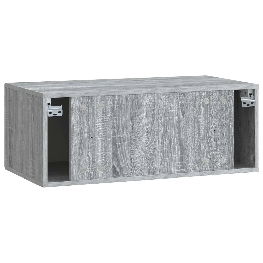 Mobile TV da Muro | Armadietto TV | Mobile Porta TV Grigio Sonoma 78,5 x 41 x 30 cm