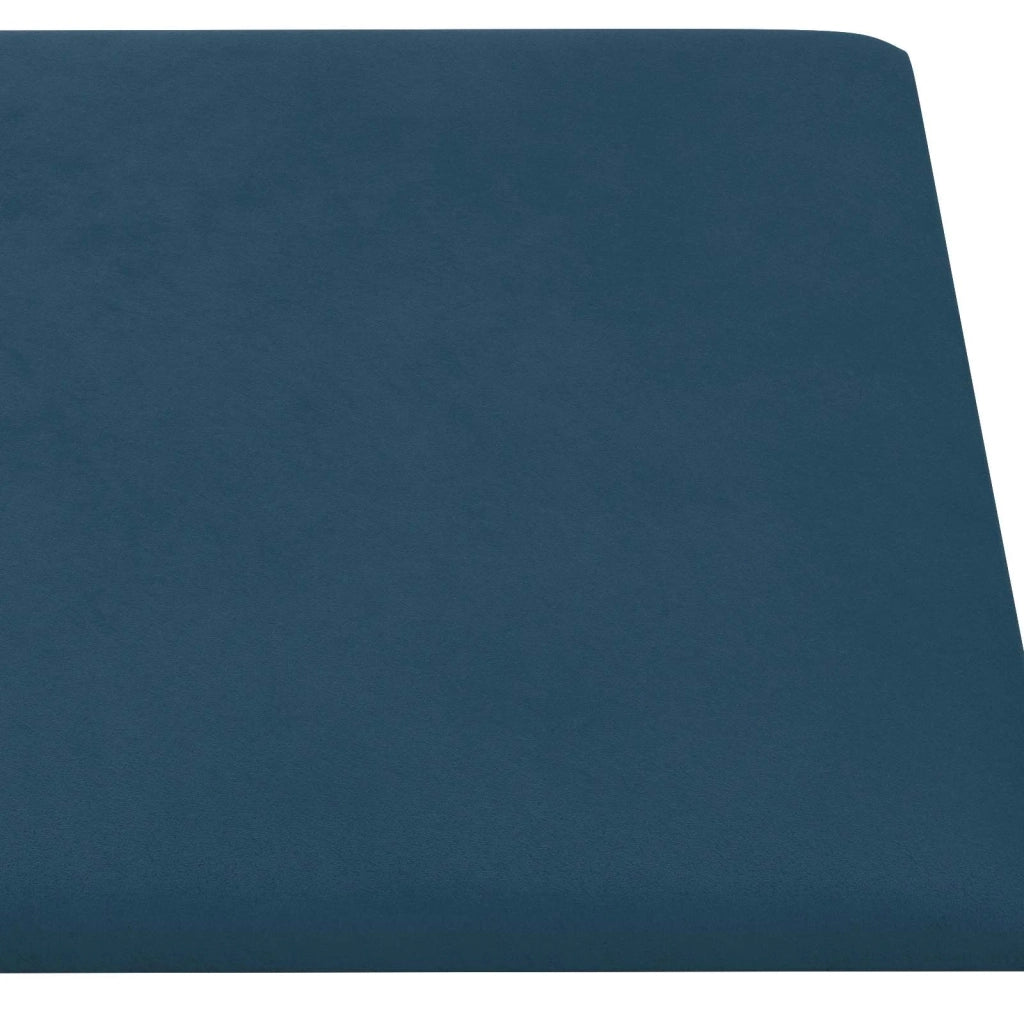 Testiera | Testata da Parete 12 pcs Blu Velluto