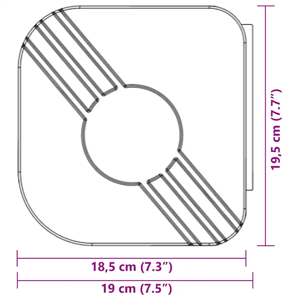 Tenda da Sole Retrattile Blu e Bianca 4x3 m Tessuto e Alluminio 3154523