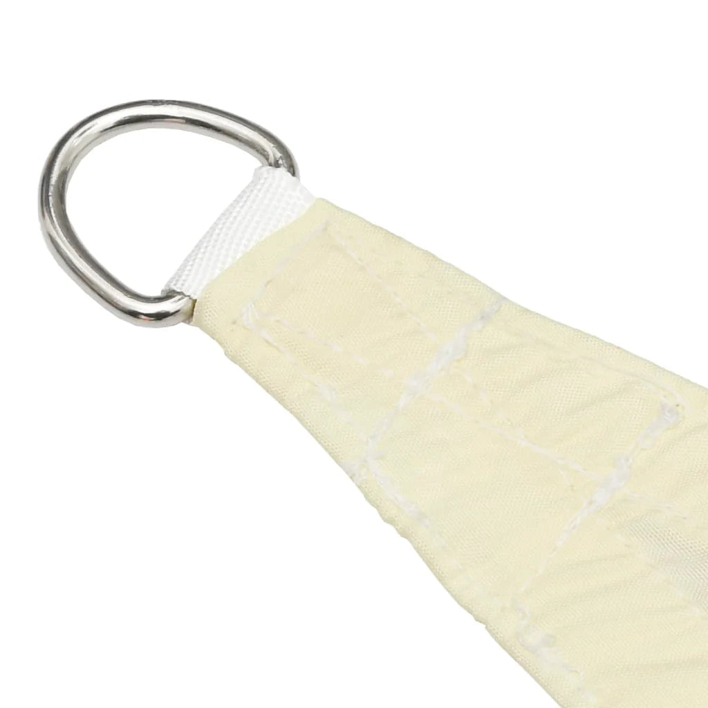Vela ombreggiante/ombrellone quadrato 6 x 6 m in tessuto Oxford color crema 02_0009527