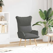 Poltrona-Divano Sedia-Poltroncina Grigio scuro 69 x 74 x 93 cm Tessuto e compensato 892941