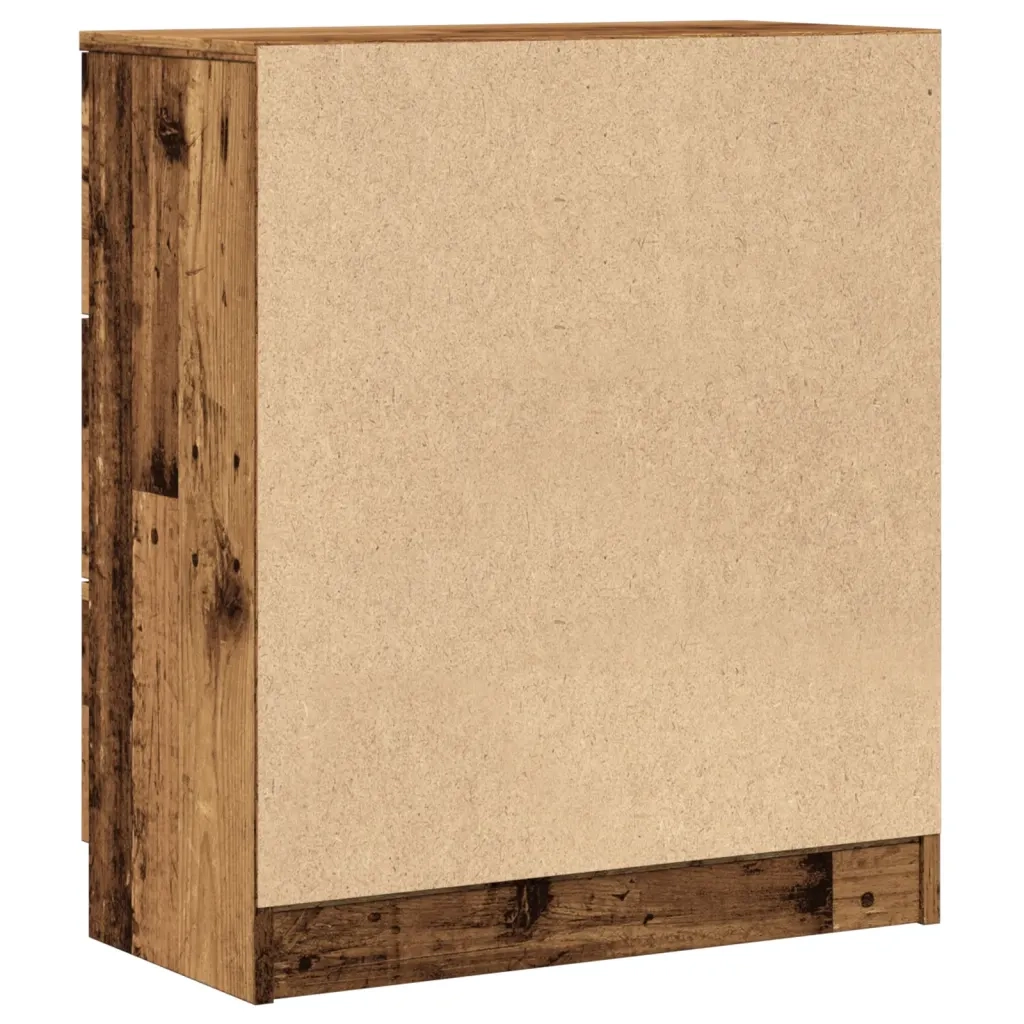 Credenza Legno Antico 60x30x70 cm in Truciolato 856834