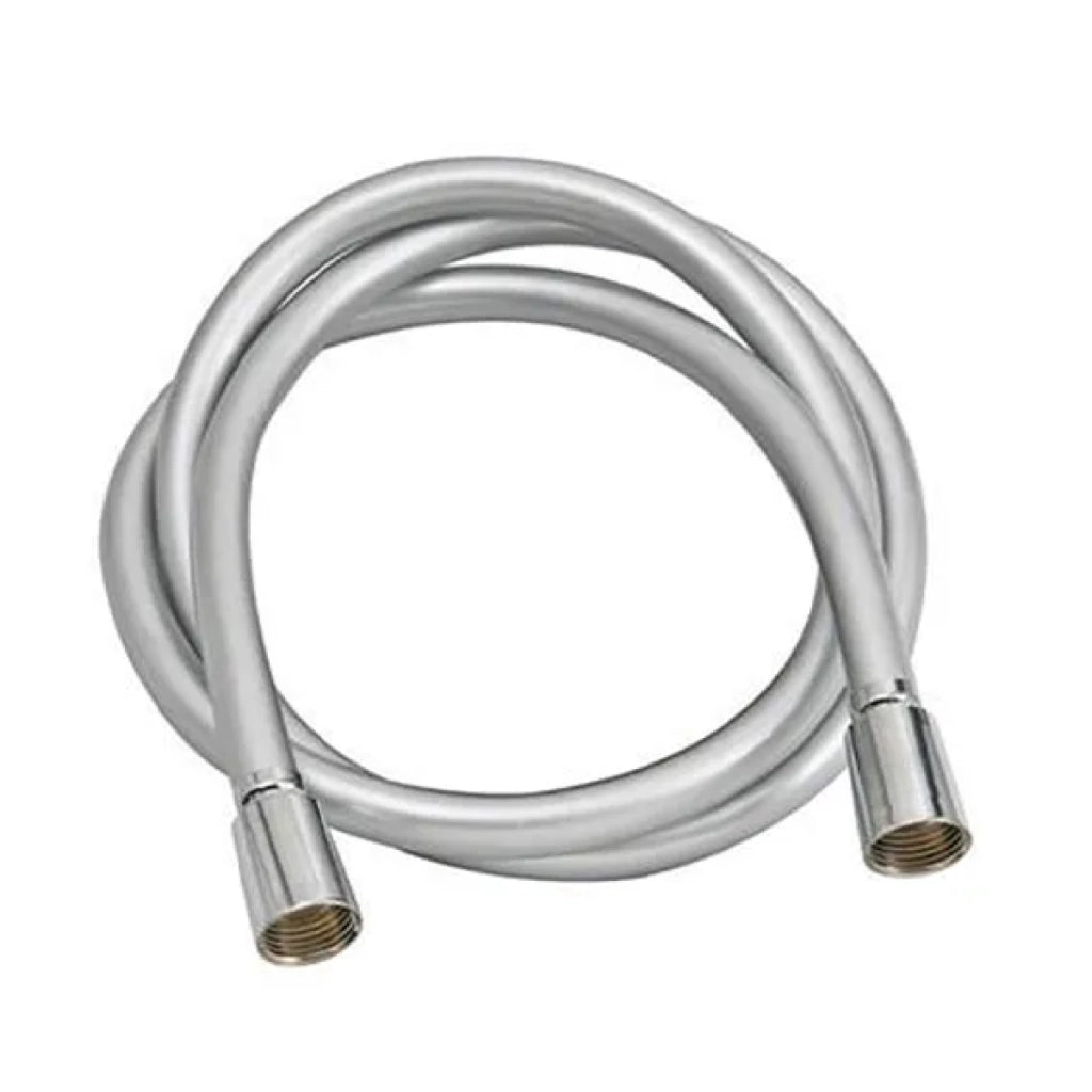 LACCIO DOCCIA FLESSIBILE IN PVC CON DOPPIO ATTACCO CONICO MOD. SILVER CM 150   IL FLESSIBILE