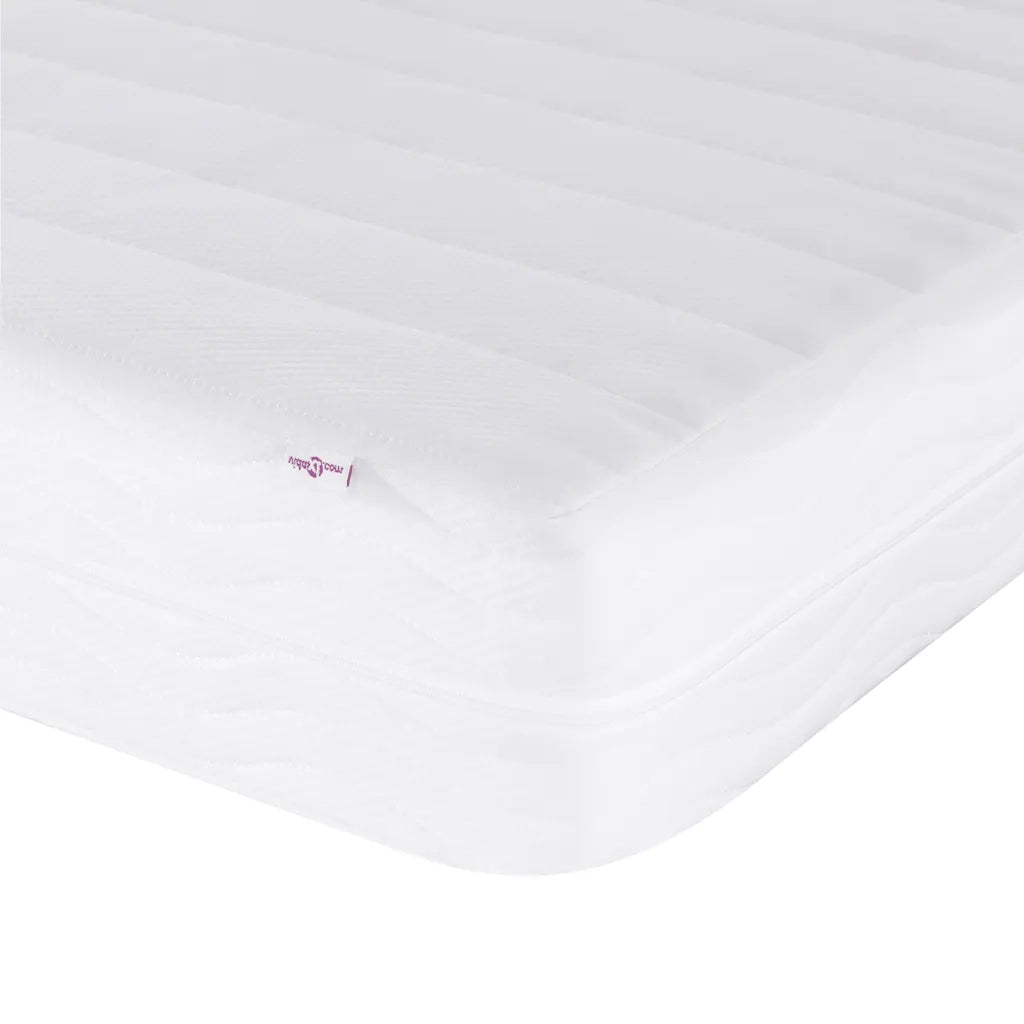 Letto con Materasso Hanko Rosa 200x200 cm in Velluto 3208621