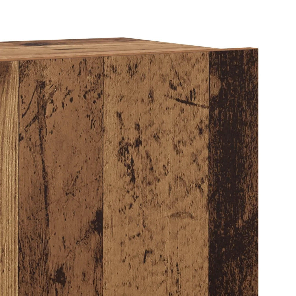 Mobili TV a Parete 6 pz | Armadietto TV | Mobile Porta TV Legno Vecchio Legno Multistrato