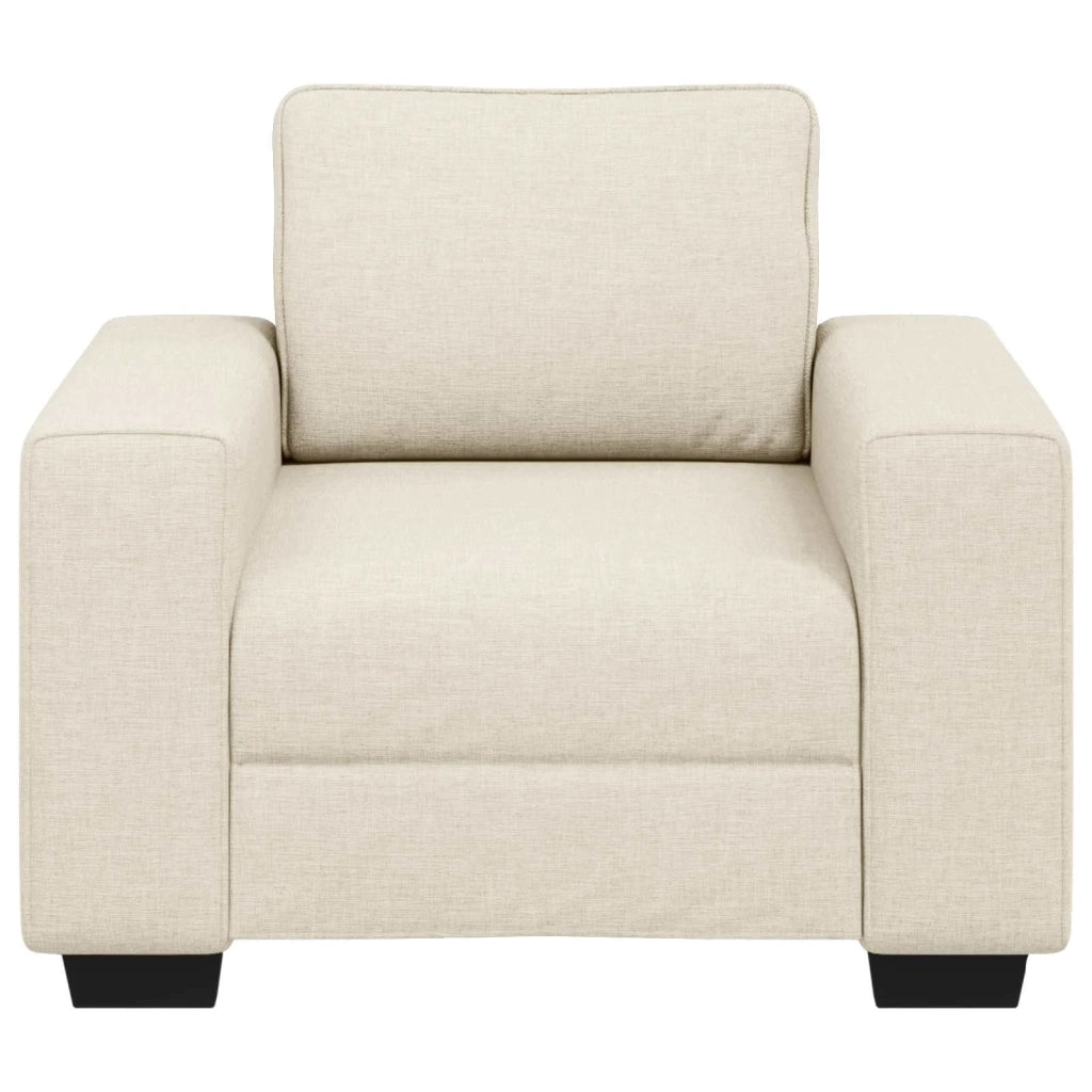 | Divano | con cuscino con cuscino Beige 100 x 77 x 82 cm Tela 4105155