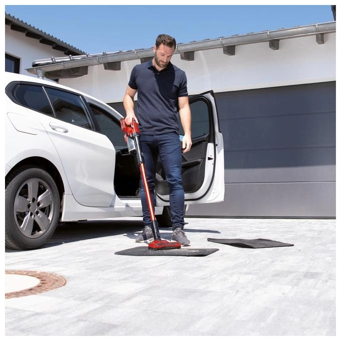 Einhell TE-SV 18 LI-SOLO Aspirapolvere a bastone 2 in 1 Senza sacchetto 0,6 L 18 V modalita' ECO BOOST colore Nero Rosso