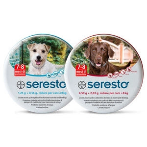 BAYER COLLARE CANE SERESTO PIU DI 8 KG- 1,0 pz