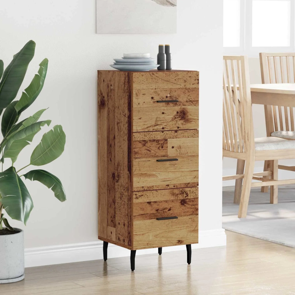 Credenza Legno vecchio 34 x 34,5 x 90 cm Legno multistrato 881576