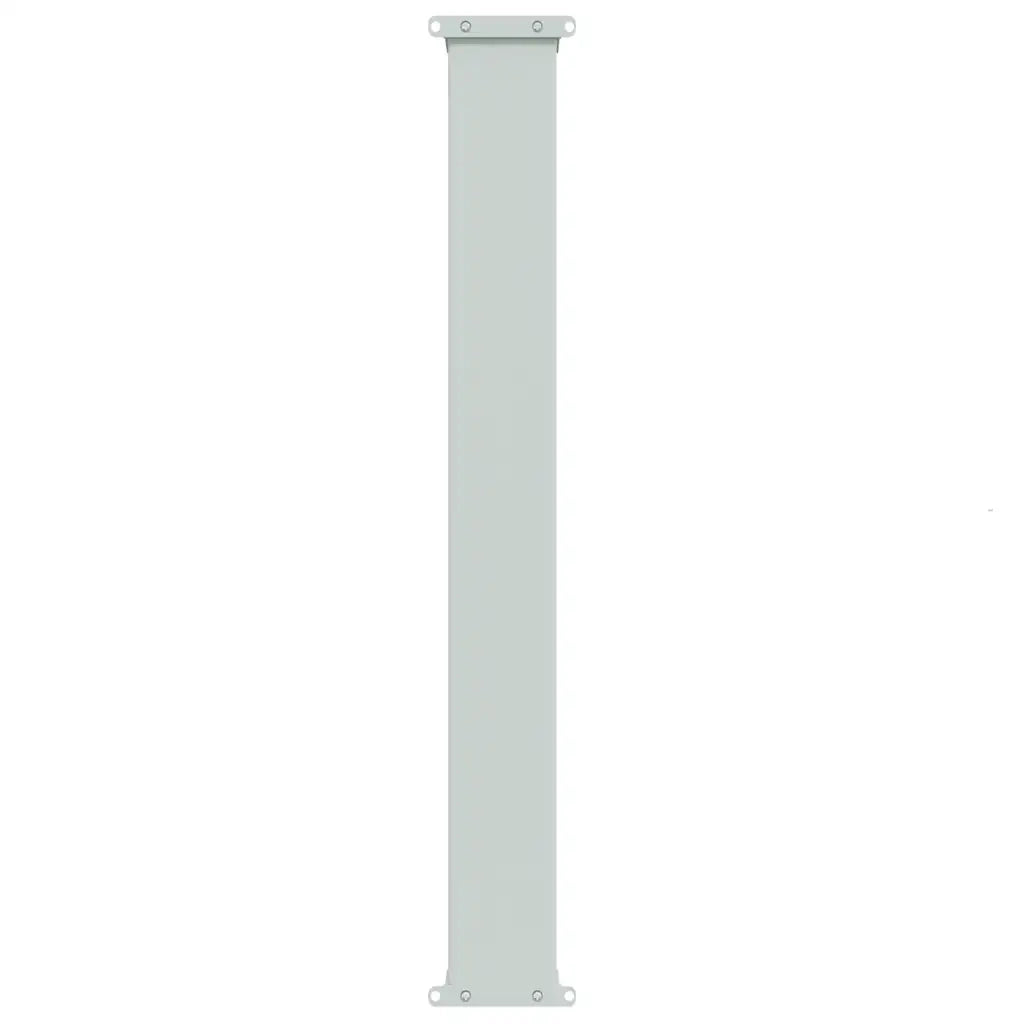 Tenda Laterale Retrattile per Patio-Tenda parasole per balcone 117x600 cm Grigia
