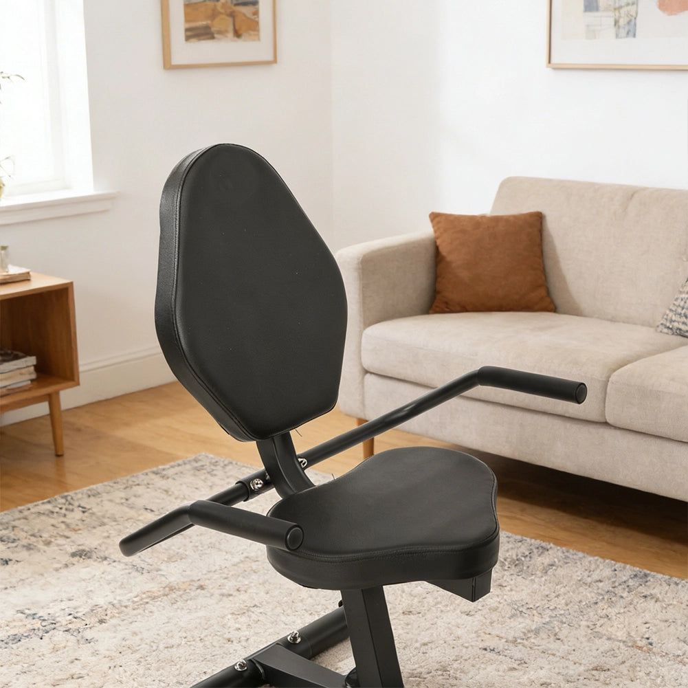 Cyclette da Seduta con 8 Livelli Potenza Bici Ergonomica per Allenamento Fitness