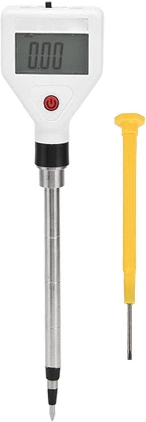 Misuratore di umidità del terreno - Display LCD chiaro - Portatile - Alta precisione - Ideale per la cura delle piante - Misura la capacità di ritenzione idrica del terreno - Modello: - Codice prodotto: - Specifiche tecniche: