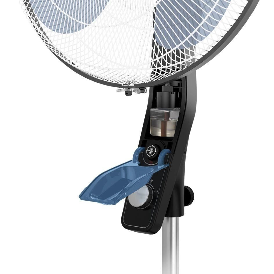 Rowenta VU4420 Essential Ventilatore a Piantana 3 Velocita' Oscillante 40 cm 3300 m³-h 54 dB colore Nero
