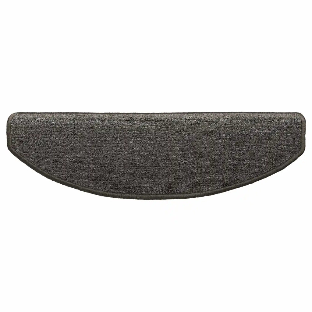 Tappetini per scale autoadesivi 15 pz | Gradini per Scale Grigio Scuro