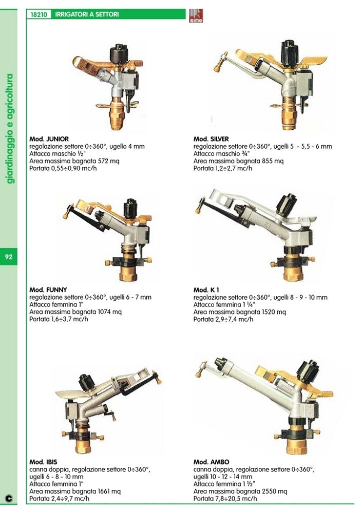 1pz irrigatore a settore junior 1/2 cod:ferx.12298
