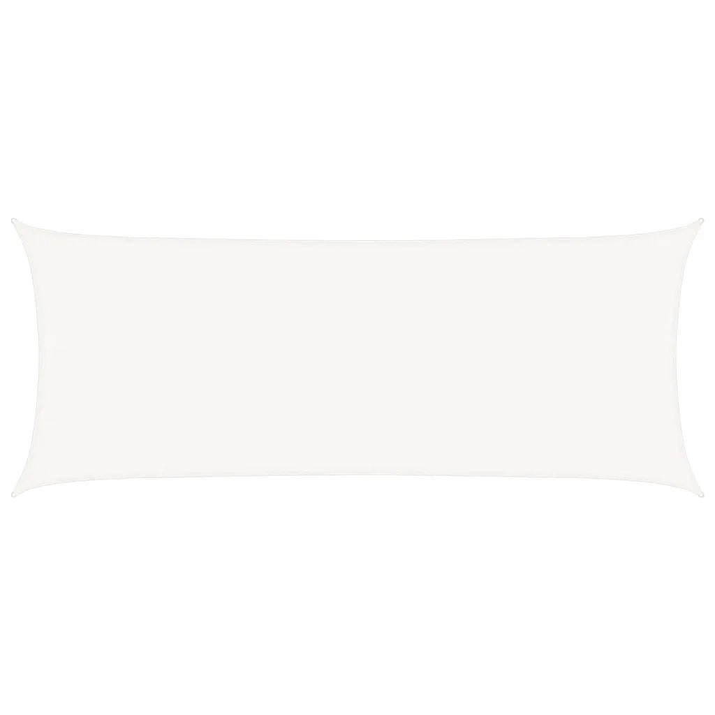 Vela Parasole-Telo Ombra-Vela Ombreggiante 160 g/m2 Bianca 2x5 m in HDPE