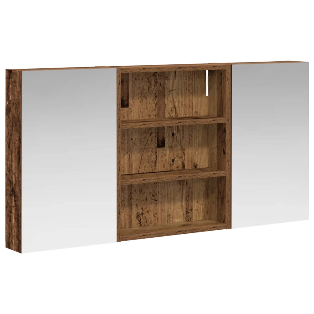 Set di Armadi da Bagno con lo scaffale 3 pcs 100 x 10,5 x 50 cm 3403686