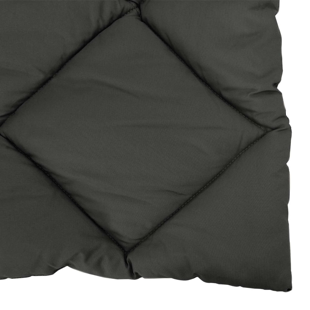 Piumone | Duvet Completo Annuale Antracite 200 x 200 cm Microfibra