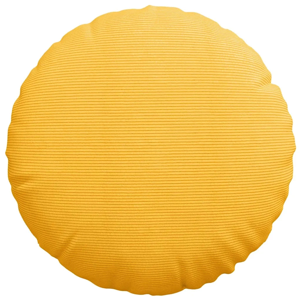 Cuscini per Seduta 2 pz | Cuscini per sedie Giallo Chiaro ?60 x 21 cm