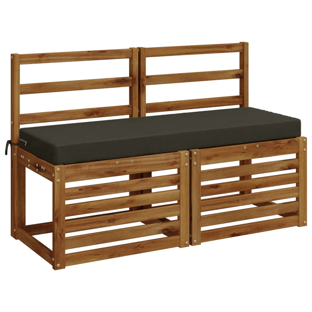 Cuscino per panchina SOEST 100% Poliestere Antracite 949736