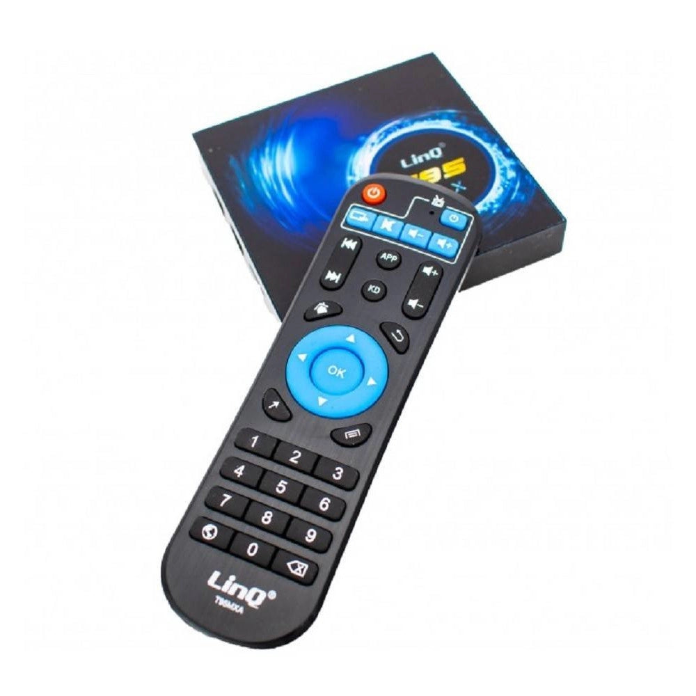 Trade Shop - Box Tv Digitale Hd Android 10.0 T95max Ridotte Dimensioni Full Hd Wifi Usb Telecomando -