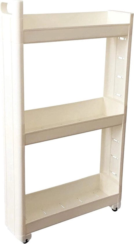 Carrello ausiliario multifunzionale e pratico - 1 pezzo - nero - metallo