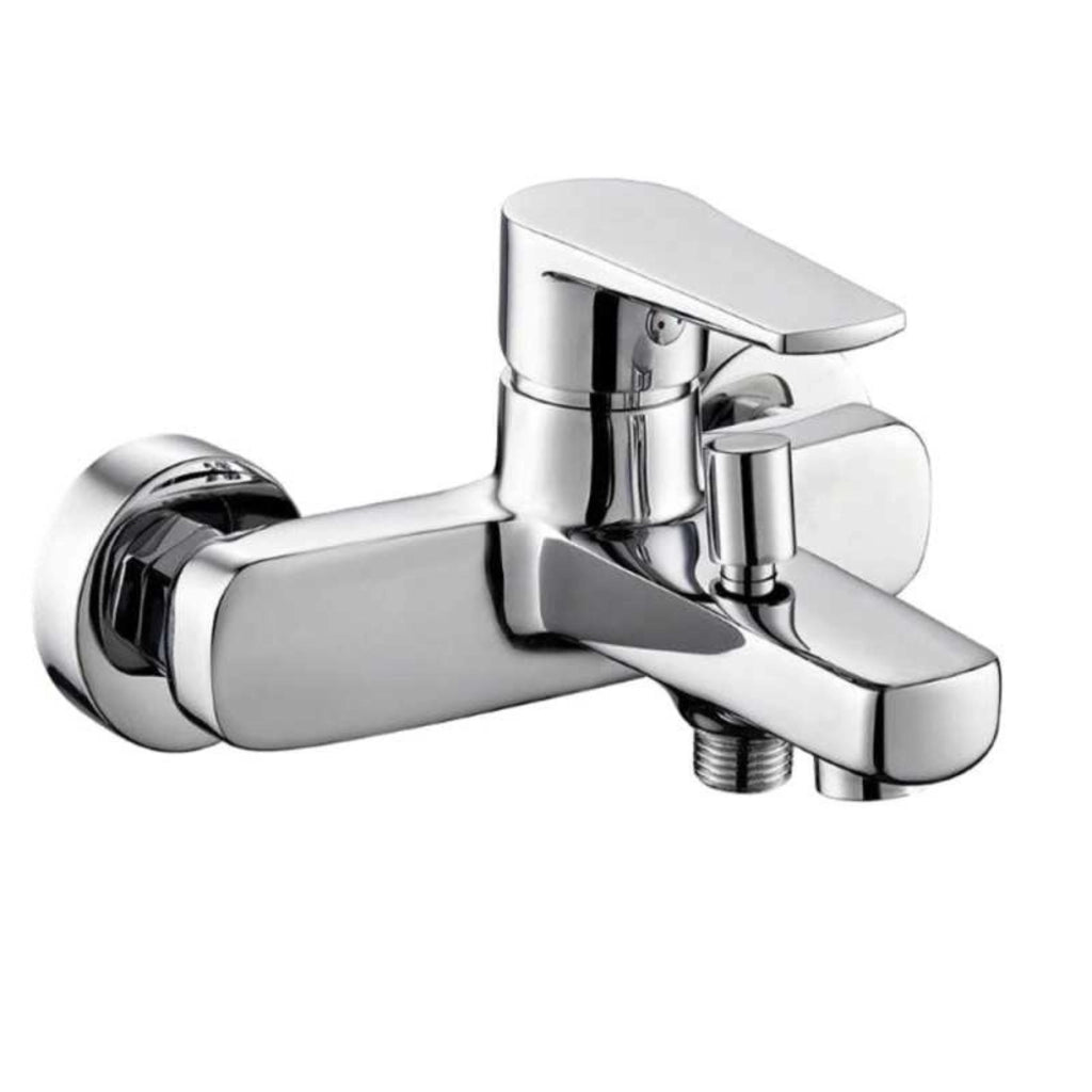 Miscelatore rubinetto esterno vasca asia in ottone cromato con doccia *** confezione 1