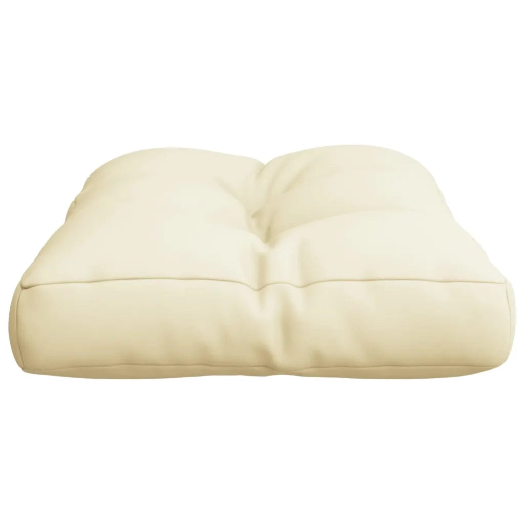 Cuscino per Pallet Crema 50x40x12 cm in Tessuto 360537