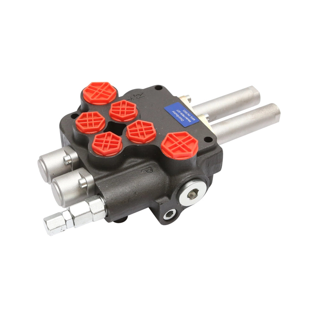 DISTRIBUTORE OLEODINAMICO  P80 per cavo joystick a 2 circuiti