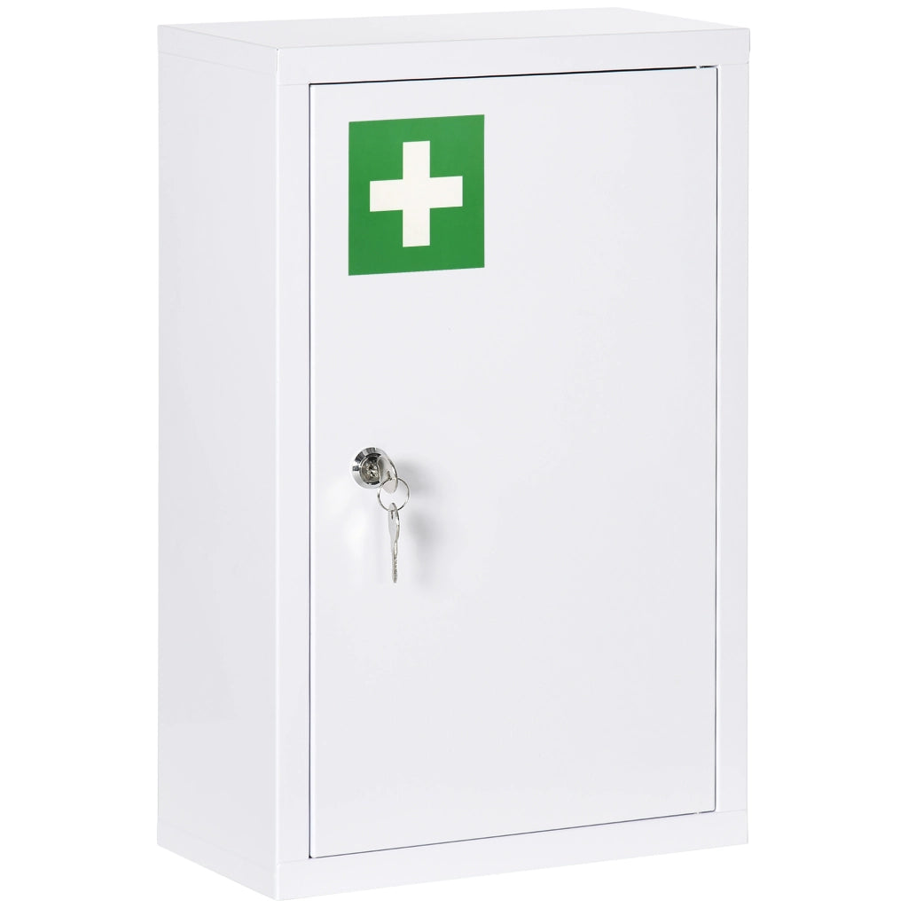 Armadietto da Bagno ¨C zephmum ¨C Bianco 30x46x14 cm
