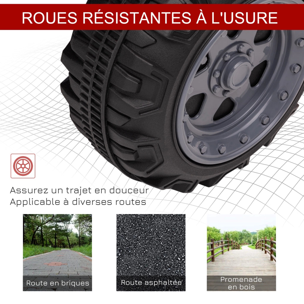 Quad Elettrico per Bambini ¨C Minimal ¨C Rosso 18-36 Mesi 6V
