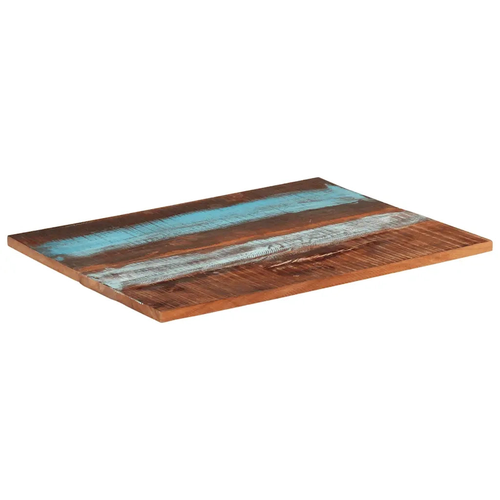 Piano Tavolo | Superficie Tavolo | Piano Scrivania Rettangolare 70x90 cm 25-27 mm Legno di Recupero