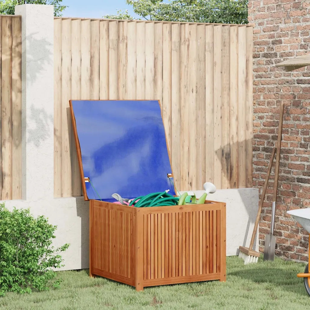 Contenitore da Giardino 75x75x58 cm in Legno Massello di Acacia 319706