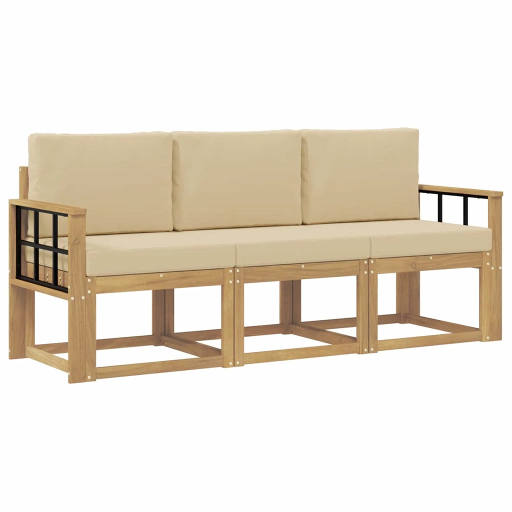 Set di divani da esterno 3 pcs 3387187