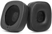 Vervangenti orecchini per Marshall Major IV, 65 mm con schiuma di espansione per orecchini per Marshall Major 4 Bluetooth - orecchini sostitutivi (nero)