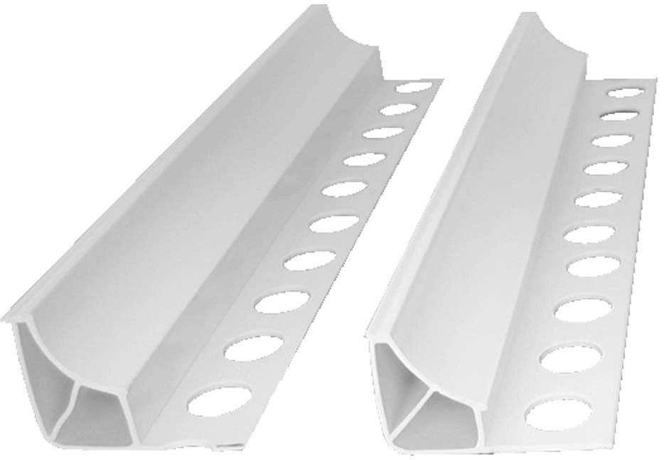 Sguscio in plastica 2,6 metri : Modello - H10MM BIANCO