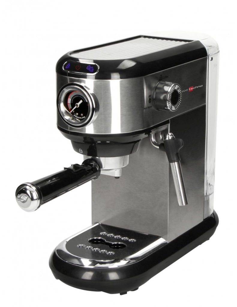 Macchina per caffè elettrica techno collection inox